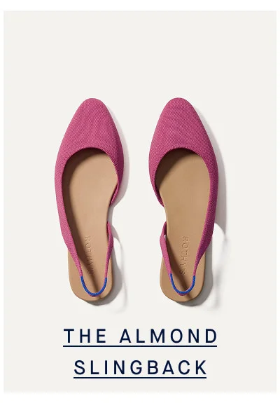 THE ALMOND SLINGBACK THE ALMOND SLINGBACK