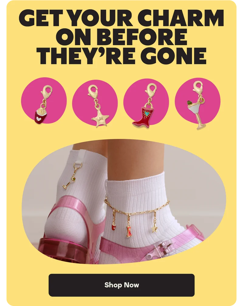 GET YOUR CHARM ON BEFORE THEY'RE GONE | Shop Now