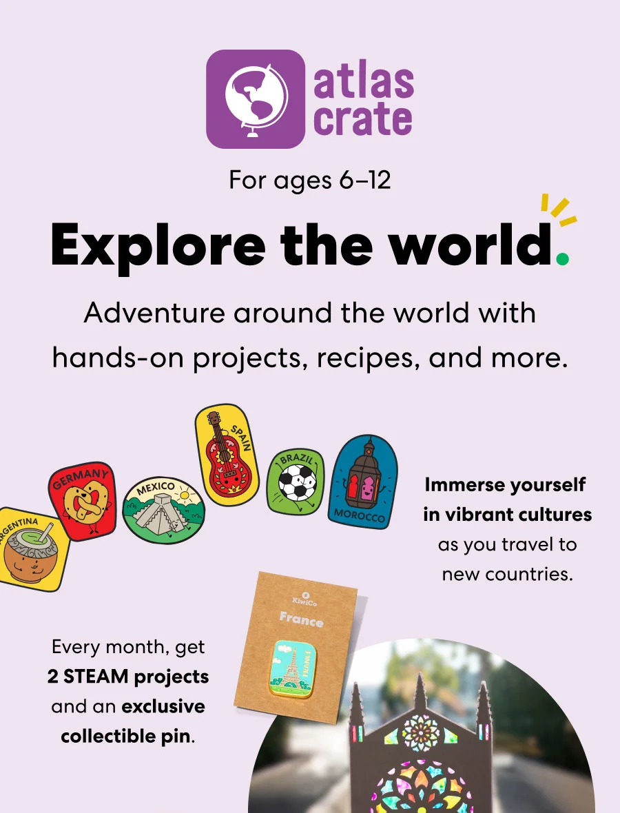 Atlas Crate: Explore the world. Adventure around the world with hands-on projects, recipes, and more!