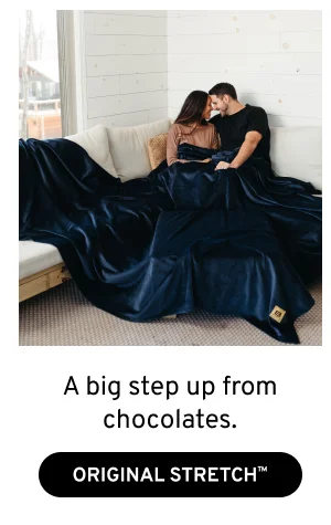 A big step up from chocolates.
