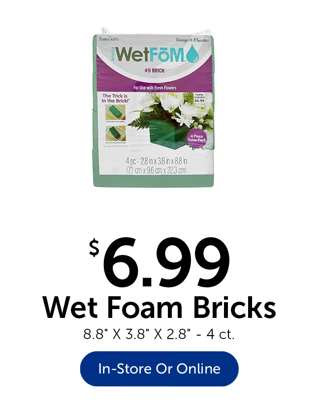 Wet Foam Bricks