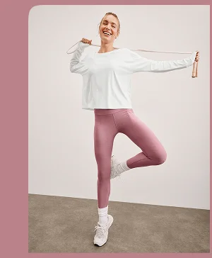 Spacedye Caught In The Midi High Waisted Legging in Orchid Blossom Heather
