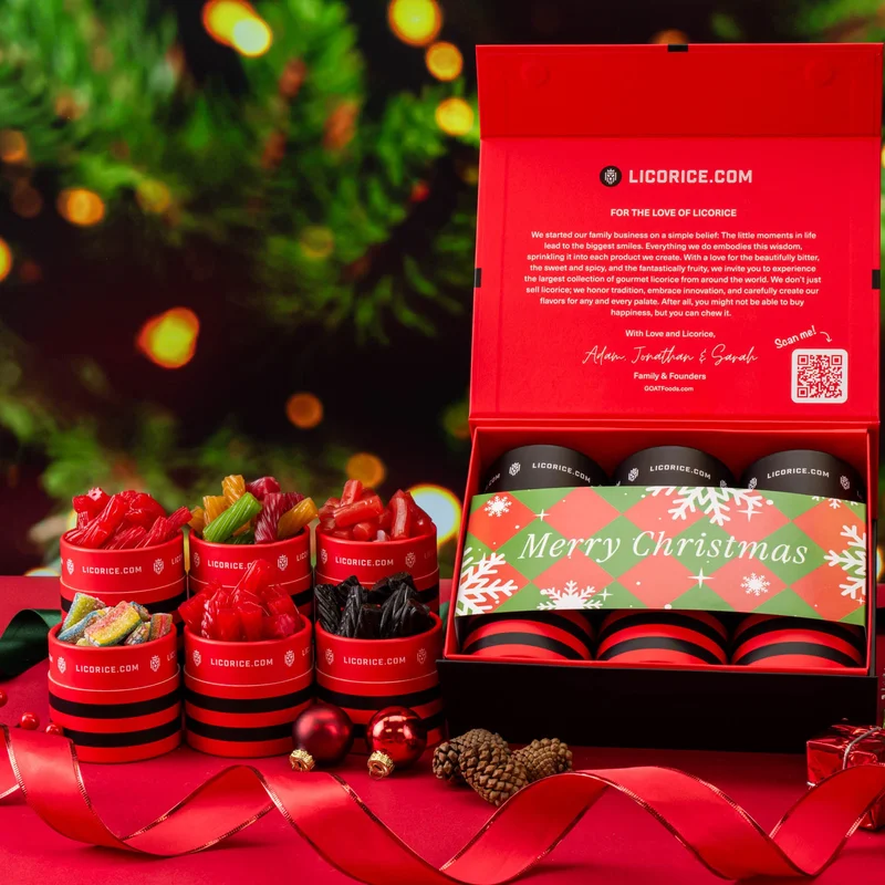 Image of Assorted Sampler Christmas Gift Box