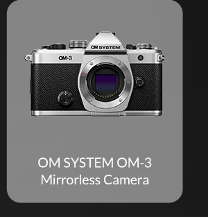 OM SYSTEM OM-3 Mirrorless Camera