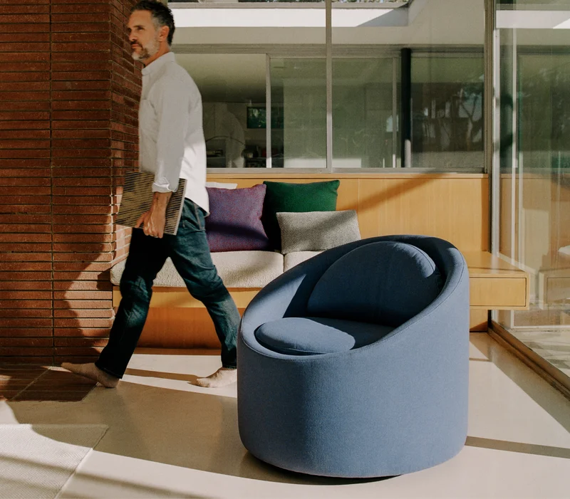 The Gere Easy Chair, originally designed by Gere Kavanaugh in the 1970s, released last year by Floyd.
