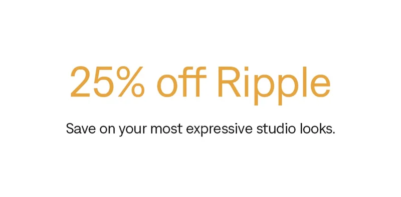 25% off Ripple
