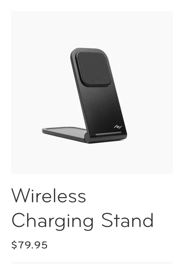 Wireless charging stand