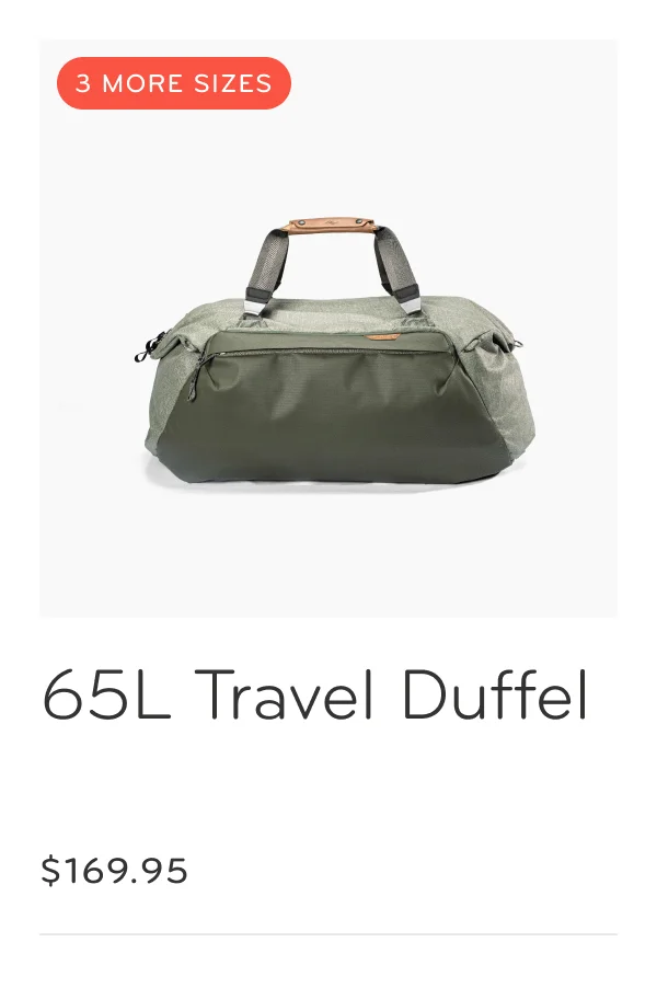 65L Travel Duffel