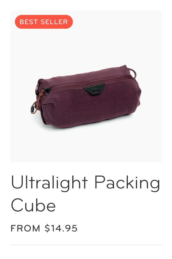 Ultralight packing cube