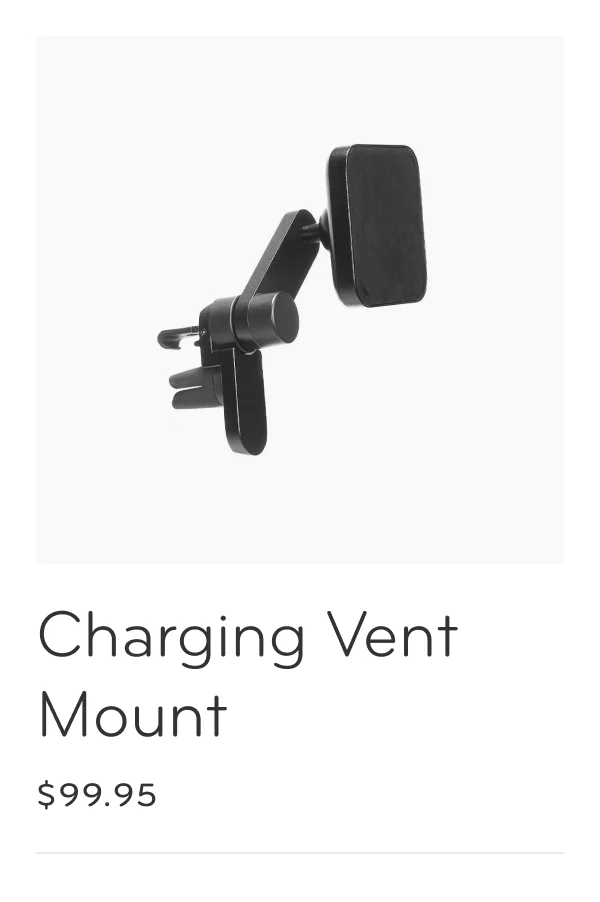 Charging Vent Mount