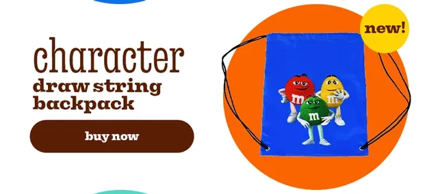CHARACTER DRAW STRING BACKPACK