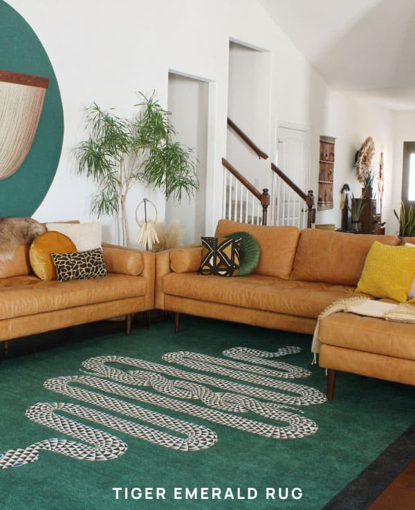 Tiger Emerald Rug