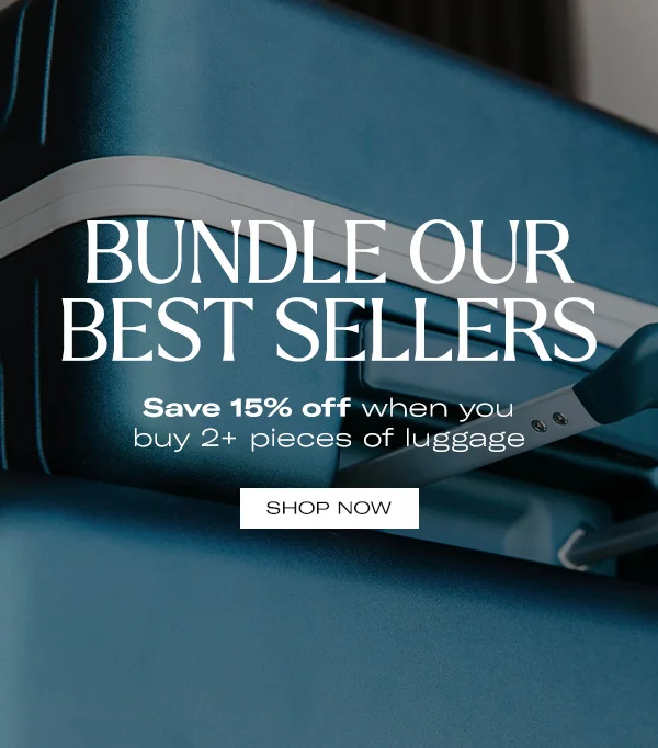Shop and Save 15% On Luggage Bundles