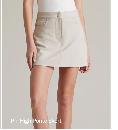 Pin High Ponte Skort