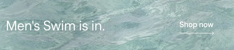 Men's Swim is in. Shop now