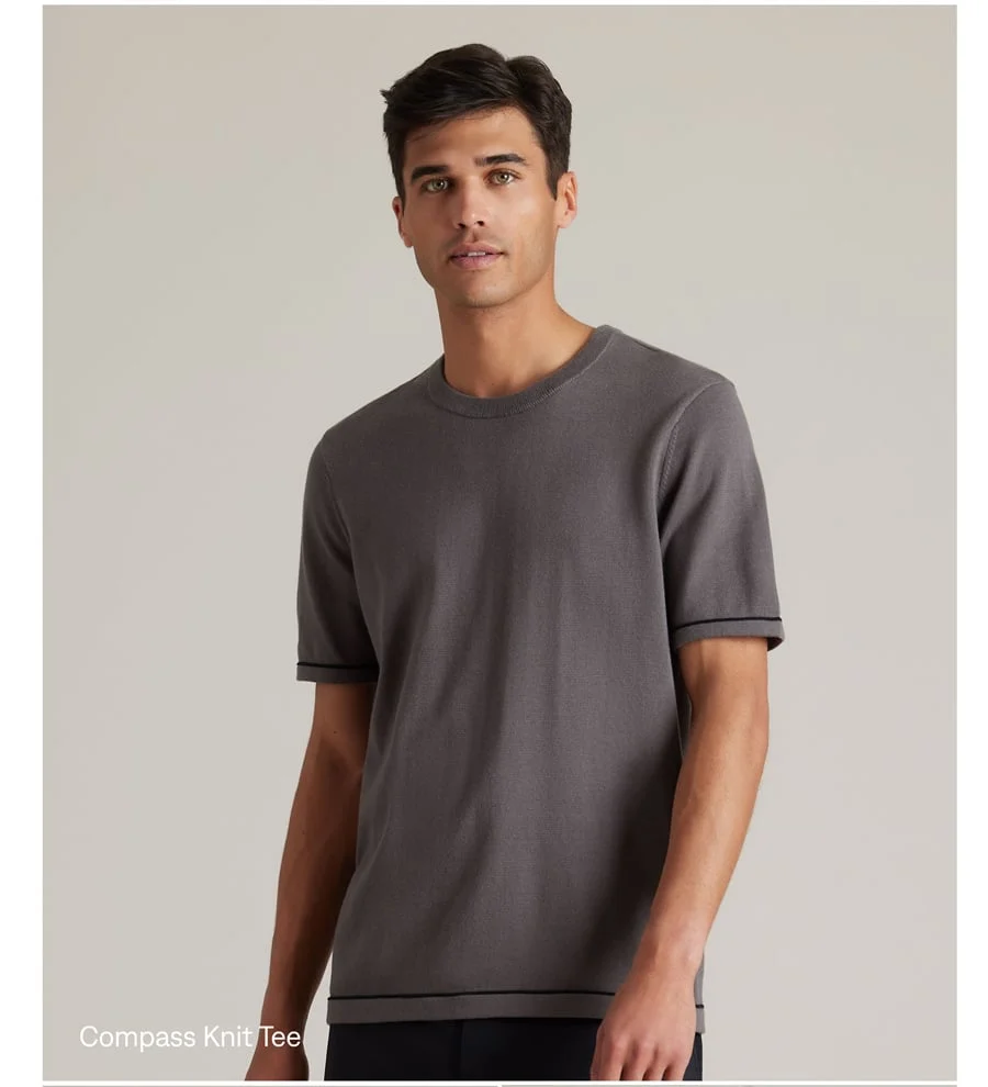 Compass Knit Tee