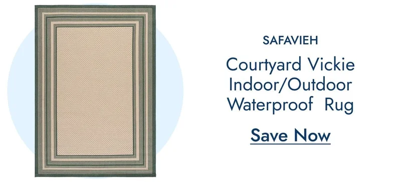 SAFAVIEH Courtyard Vickie Indoor/Outdoor Waterproof Rug