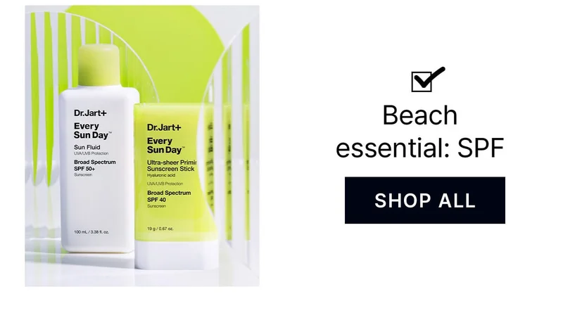 Beach essential: SPF | SHOP ALL