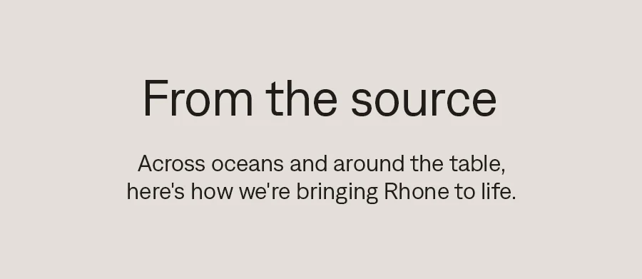 From the sourve