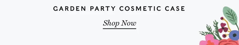 Shop Garden Party Cosmetic Case