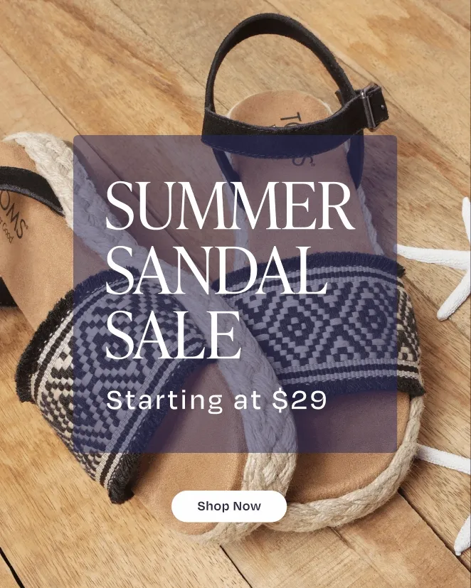 Summer Sandal Sale - GIF