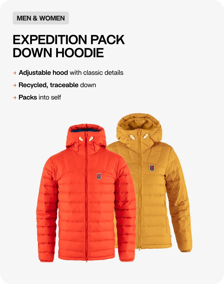 Expedition Pack Down Hoodie Expedition Pack Down Hoodie