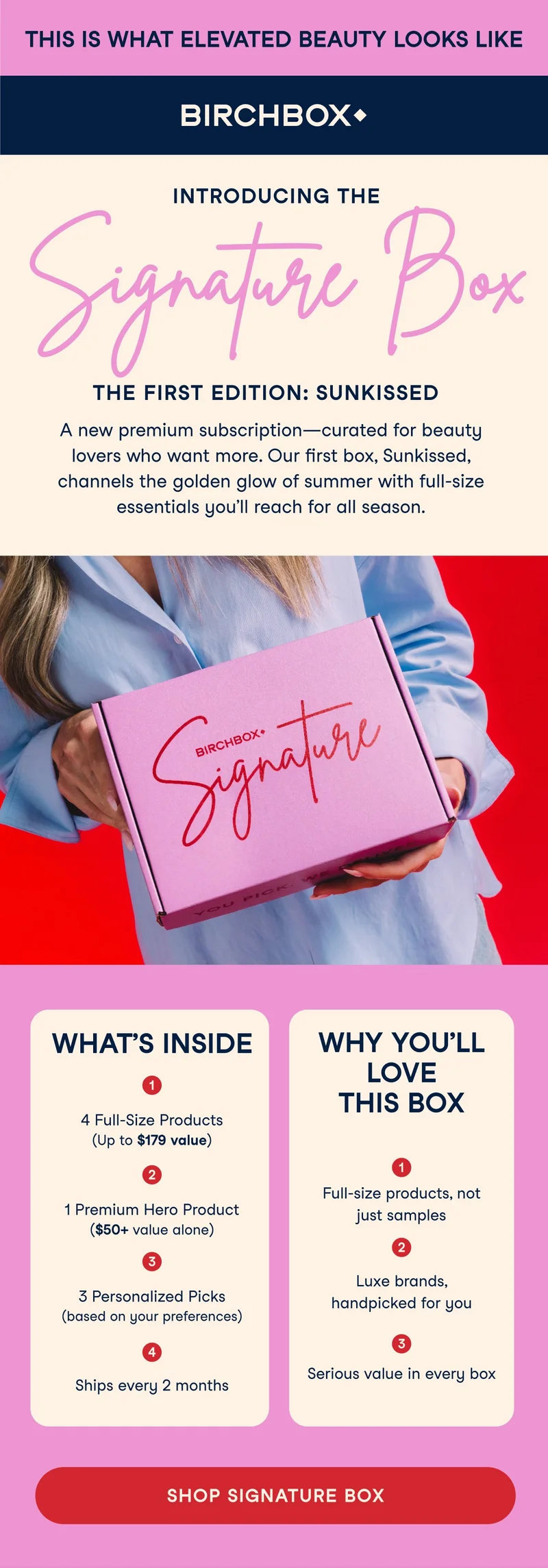 Introducing the Signature Box!