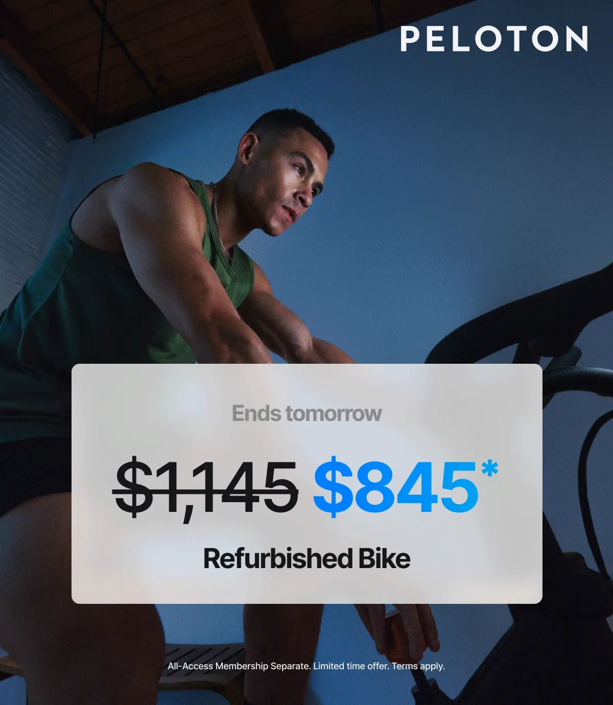 Ends tomorrow Refurbished Bike