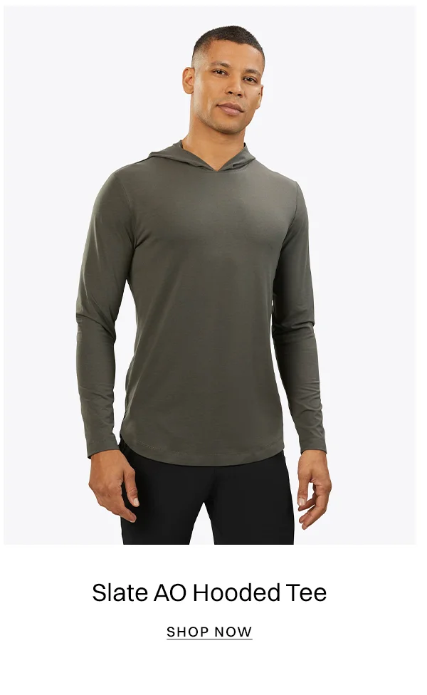 Slate AO Hooded Tee