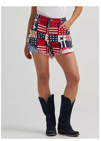 Wrangler® x 250 Years of America Reworked Short