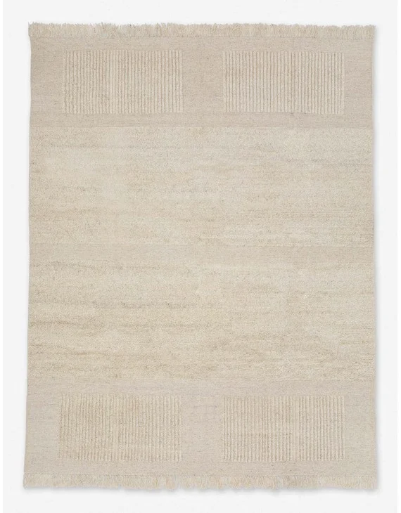Noemie Handwoven Wool Rug - 3' x 5'