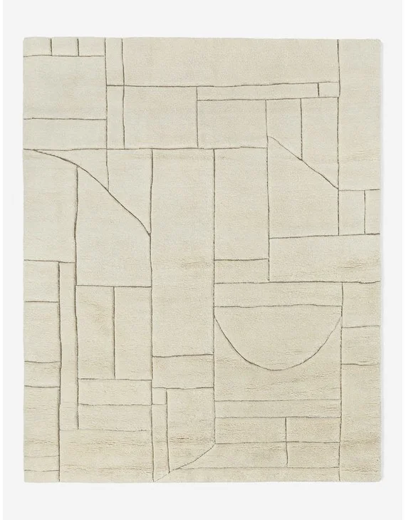 Maleena Hand-Knotted Wool Rug - 8' x 10'