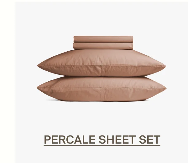 Percale sheet set