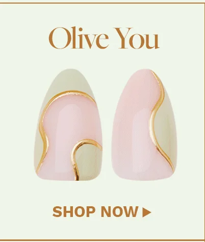 Shop 25% off Olive You with the code LUCKYU