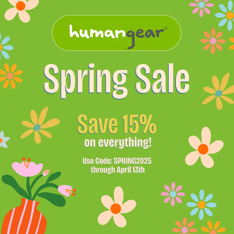 humangear Spring Sales. Booming Discounts Await. Save 15% Use Code SPRING2025 through April 13th