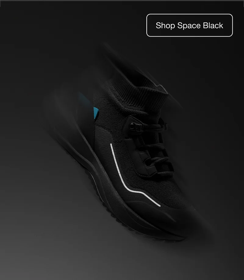 Shop Space Black. Graphic of the Stormburst High Top in Space Black.