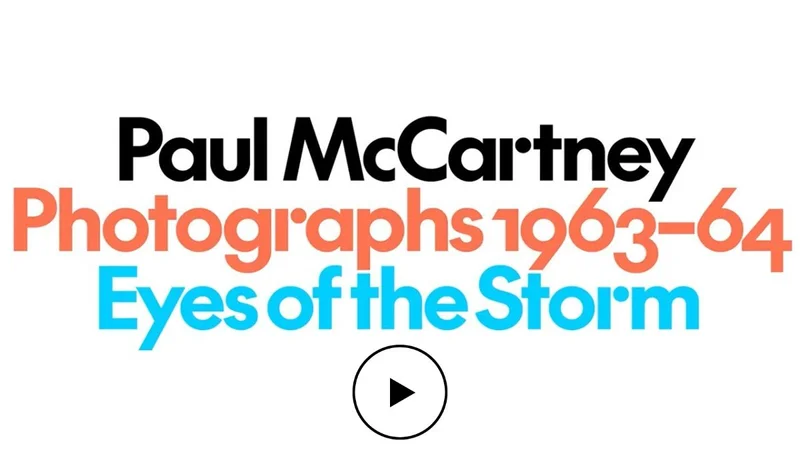 Paul McCartney Photographs 1963-64: Eyes of the Storm at the Brooklyn Museum