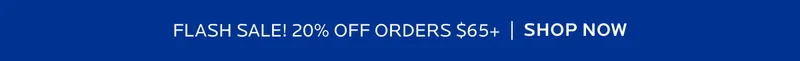 20% OFF ORDERS $65+ | SHOP NOW