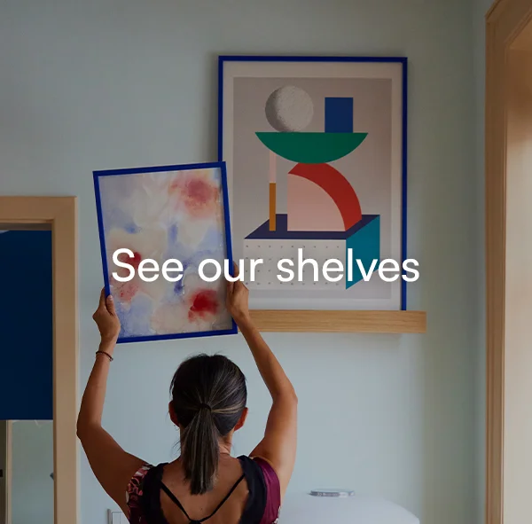 Floating Gallery Shelf