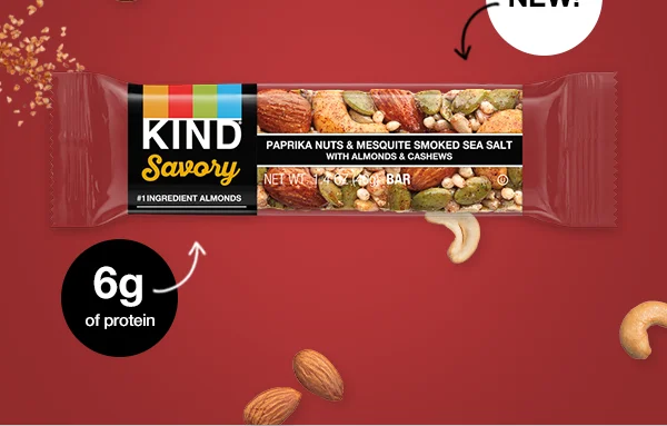 Paprika Nuts & Mesquite Smoked Sea Salt Bars
