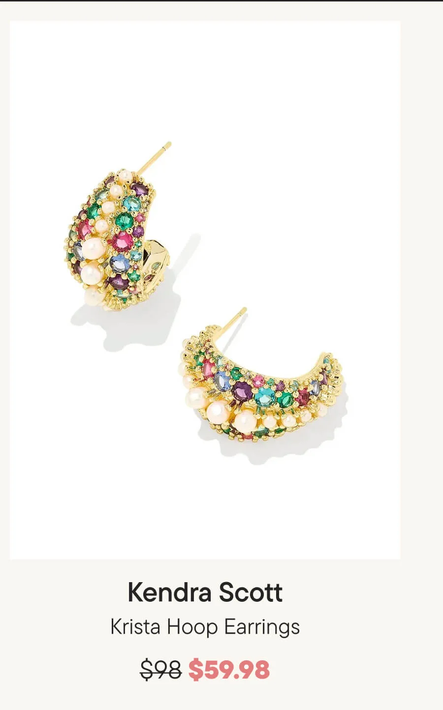 Krista Hoop Earrings Krista Hoop Earrings