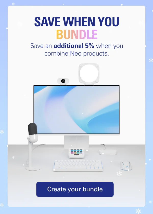 SAVE WHEN YOU BUNDLE: Save an additional 5% when you combine Neo products.. Create your bundle now.