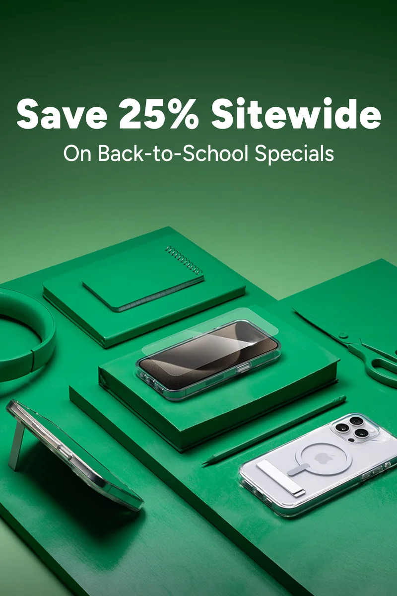 25% Off Sitewide On Back-to-School Specials