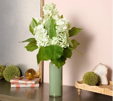 Indoor/Outdoor Faux Hyrdrangea Bouquet Urn Filler by Kim Gravel