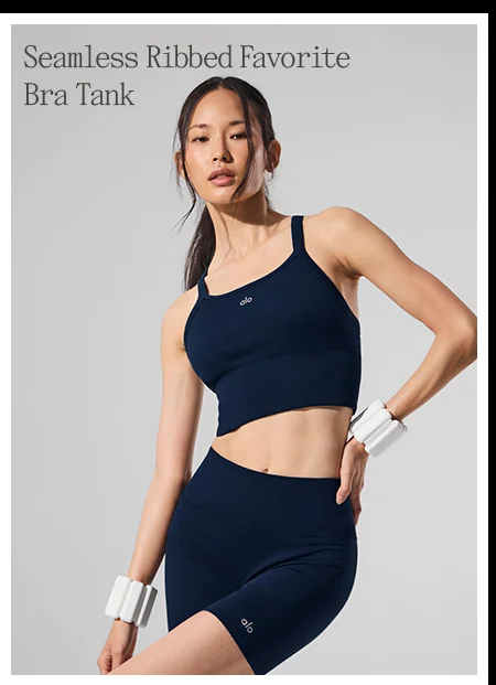 Seamless Ribbed Favorite Bra Tank