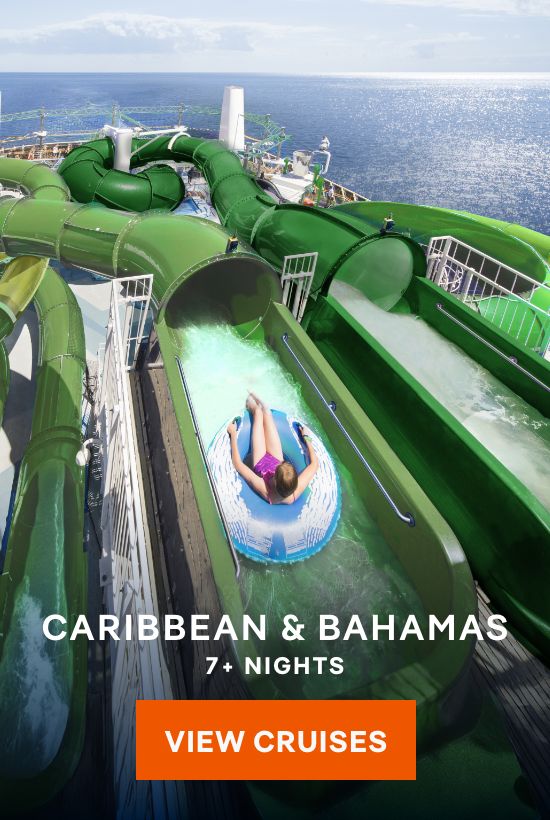 Caribbean & Bahamas – 7+ Nights – Click to View Cruises & Book Now