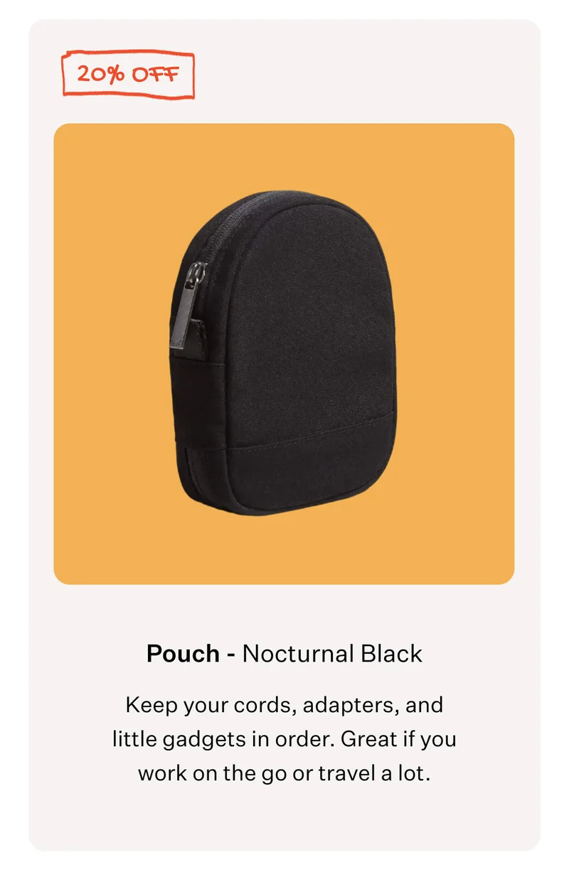 Pouch - Nocturnal Black