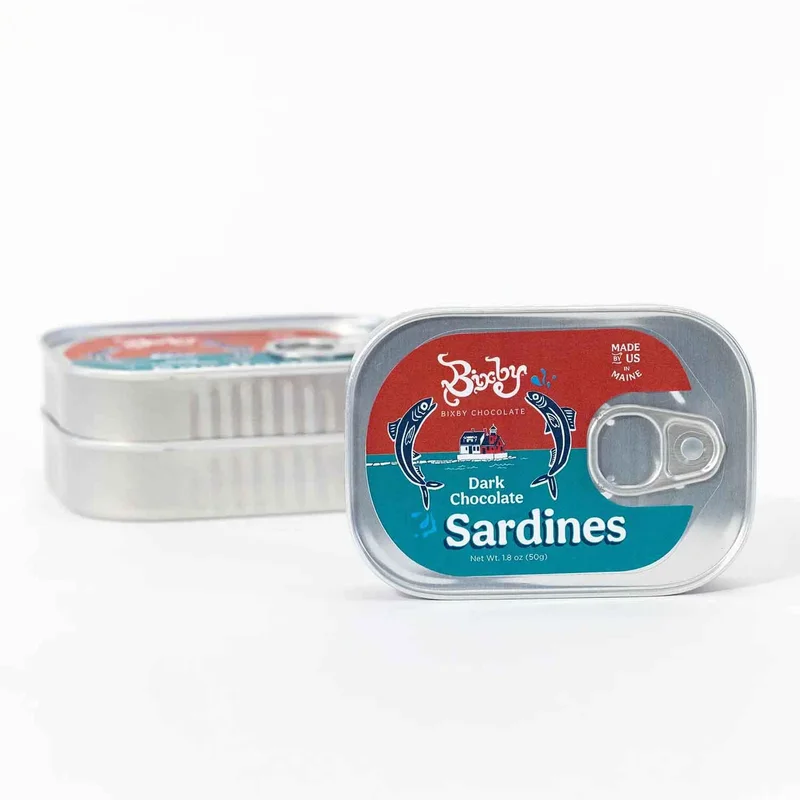 Dark Chocolate Sardines, 1.8 Oz
