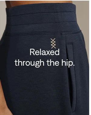 Relaxed through the hip