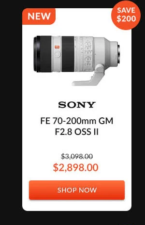 Sony FE 70-200mm GM F2.8 OSS II